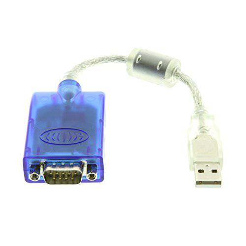 Gearmo 12 Inch USB to RS232 Serial 변환기 FTDI Chip 920K with LED (OPEN BOX)