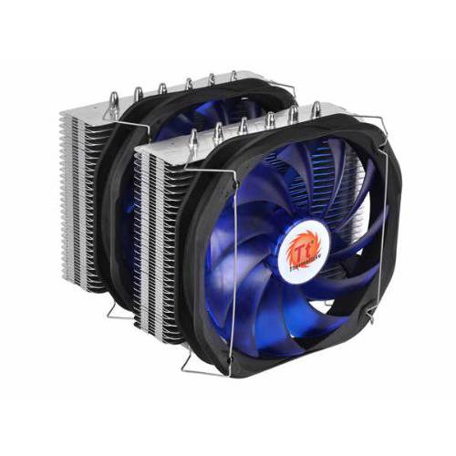 Thermaltake Frio Extreme 범용 CPU 쿨러 with Ultimate Over-Clocking 지원 of 250W TDP 이중 140mm VR/ PWM 성애자 CLP0587