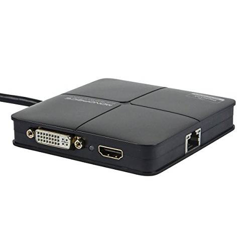 Monoprice 112631 USB 3.0 멀티포트 변환기 with DVI, HDMI and 기가비트 랜포트