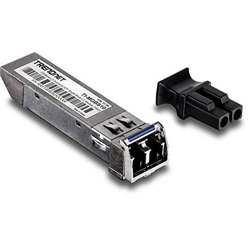 TRENDnet SFPto RJ45 산업용 Single-Mode LC 모듈 (10km), TI-MGBS10, 1000Base-LX 산업용 SFP, Compliant with IEEE 802.3z 기가비트 Ethernet, Data Rates of up to 1.25Gbps, 라이프타임 프로텍트