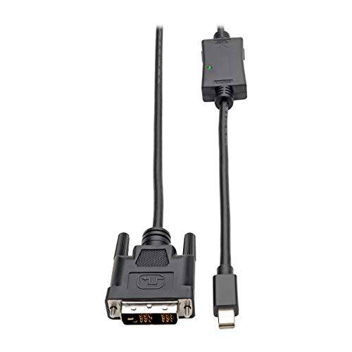 TRIPP LITE 미니DisplayPort, 미니 DP to DVI 변환기 케이블 M/ M 1080p to DVI 3’ (P586-003-DVI)