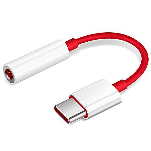 USB C to 3.5mm for OnePlus 7 Pro헤드폰 Adapter, COOYA USB C 헤드폰 Adapter, USB C to AUX 헤드폰 Jack 호환가능한 with OnePlus 7/ 6T/ 8 Pro, 화웨이 P20 Pro/ P30 Pro/ Mate 20 Pro, Xiaomi Mi 9 A2