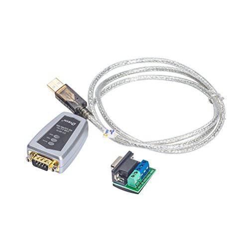 DTECH 6 Feet USB to RS422 RS485 Serial Port 컨버터 변환기 케이블 with FTDI Chip support 윈도우 10 8 7 XP 맥