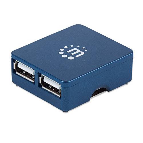 MANHATTAN Hi-Speed USB 미니 Hub, 4 Ports (160605)