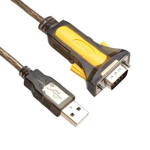 IOCrest SI-ADA15060 USB 2.0 to RS232 DB9 Male Serial 케이블 PL2303 Chipset 1.5M, USB Legacy 변환기