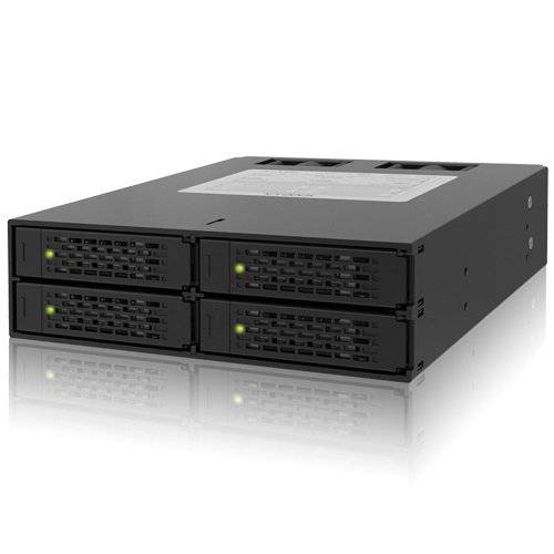 ICY 도크 견고한 ToughArmor MB994SP-4SB-1 4 x 2.5 SATA 6Gbps HDD/ SSD 휴대용 Rack/ 케이지 인 1 x 5.25 Bay