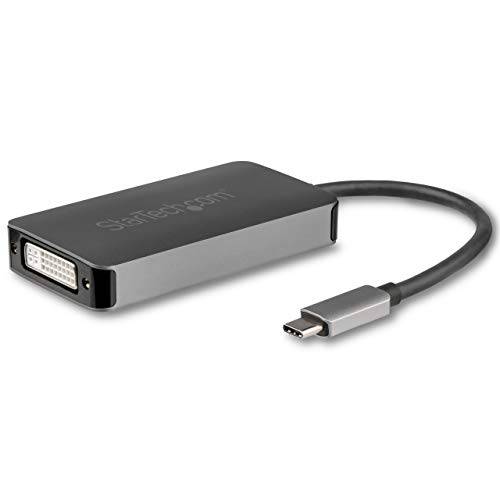 StarTech.com USB 3.1 Type-C to 이중 Link DVI-I 어댑터 - 디지털 Only - 2560 x 1600 - 액티브 USB-C to DVI 영상 어댑터 컨버터 (CDP2DVIDP)