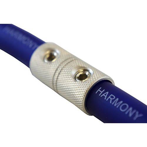 Harmony Audio HA-WC0 차량용 스테레오 파워 or 그라운드 1/ 0 Gauge Wire Splice 연장기, 커플러 - Nickel Plated