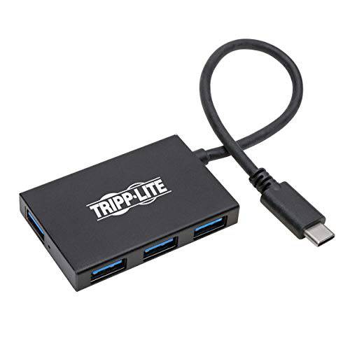 Tripp Lite USB C 허브 4-Port USB-A USB 3.1 Gen 2 10 Gbps 휴대용 알루미늄