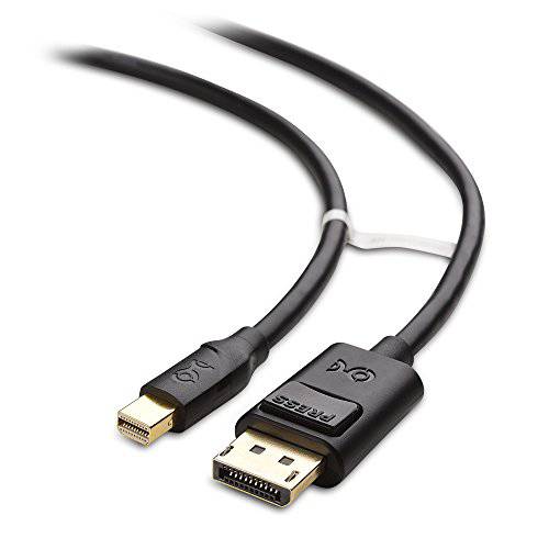 케이블 Matters MiniDisplayPort to DisplayPort,DP 케이블 Mini DP to DP in 블랙 10 Feet - 썬더볼트 and 썬더볼트 2 포트 호환가능한