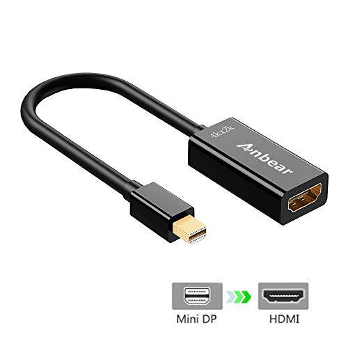 미니 디스플레이 Portto HDMI 4K@30HZ, Anbear 금도금 미니 디스플레이port(Thunderbolt Port) to HDMI 컨버터 변환기 4Kx2K for 맥 북，Mac 북 air, iMac, and More with MDP