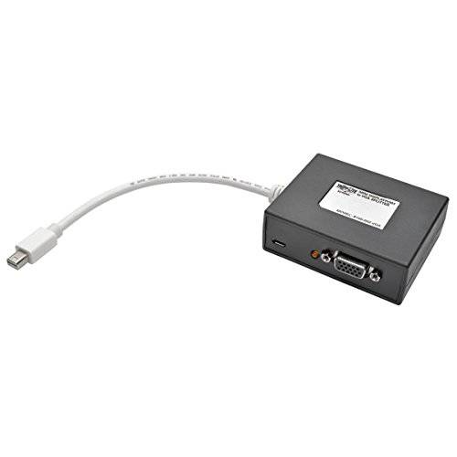 TRIPP LITE B155-002-VGA 2-Port 미니DisplayPort, 미니 DP to VGA 분배 1080p 1920x1080 60Hz