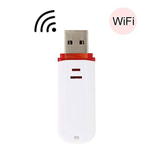 Zopsc  미니 USB 러버 Ducky 와이파이 HID 인젝터 WHID ABS 플라스틱 재질 and Allow Keystrokes Sent Via WiFi(White)