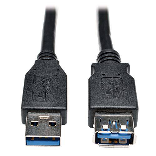 USB 연장 케이블 USB 3.0 USB-A to USB-A 초고속 M/ F 블랙 3ft