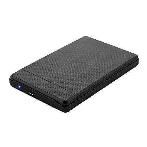 GETTTECH 2.5-Inch SATA to USB 2.0 하드 Disk 드라이브 Enclosure, am-Micro b, 블랙 (EN2512)