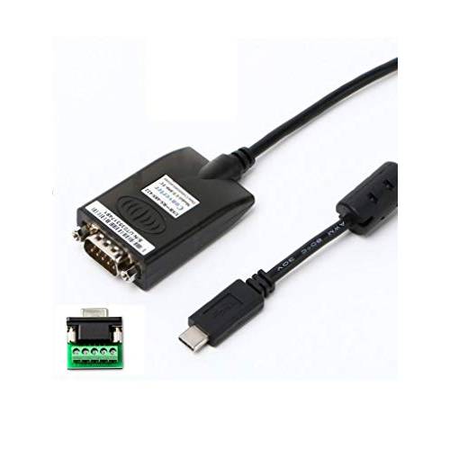 UTEK UT-890-TC USB Type-C to RS-485/ 422 Serial 컨버터 with ESD 프로텍트