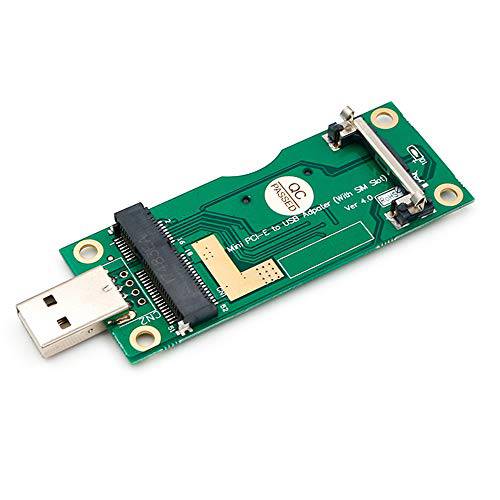 미니 PCI-E to USB 변환기 with SIM 카드 Slot for WWAN/ LTE 모듈