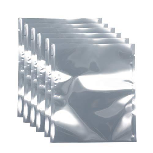 uxcell Antistatic Shield Shielding 가방, Flat Open Top Anti Static 가방 for 전자제품 Devices, 7x8 inch 170x200mm, 25 PCS