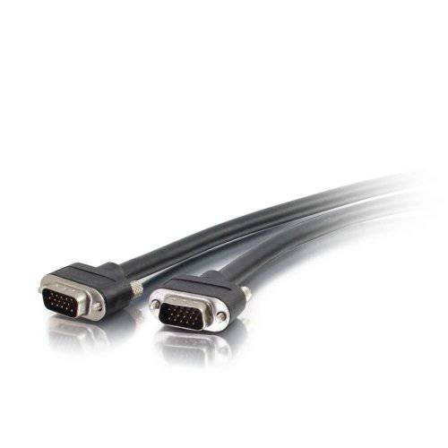 C2G 50213 VGA 케이블 - VGA 영상 케이블 M/ M, In-Wall CMG-Rated, 블랙 (10 Feet, 3.04 Meters)