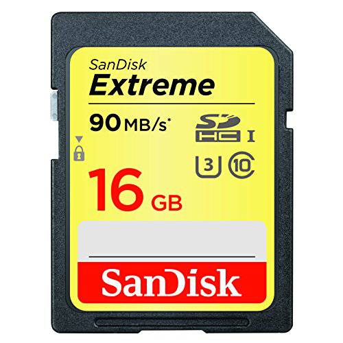 SanDisk 32GB Extreme SDXC UHS-I 메모리 카드 - 90MB S C10 U3 V30 4K UHD SD 카드 - SDSDXVE-032G-GNCIN