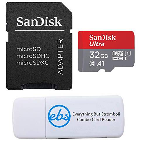 SanDisk 200GB SDXC 미니 울트라 메모리 카드 번들,묶음 Works with 삼성 갤럭시 S10, S10+, S10e 폰 Class 10 (SDSQUAR-200G-GN6MN) 플러스 (1) Everything But Stromboli (TM) Combo 카드 리더,리더기