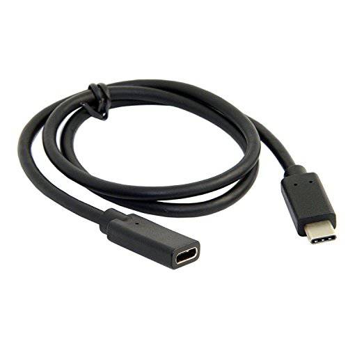 CY USB-C USB 3.1 Type C Male to Female Data 연장 케이블 for 맥북&  태블릿, 태블릿PC&  변하기쉬운 폰 60cm