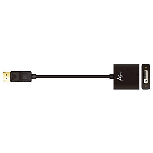 Ableconn DP2DVI00B DisplayPort,DP to DVI 화상 Male to Female 어댑터 ( 금도금),  블랙 - DP to DVI 케이블 어댑터