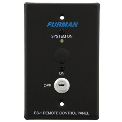Furman RS-1 리모컨 시스템 컨트롤 of Furman  파워 Sequencers, Keyswitch 패널, Maintained 접촉 on/ Off Sequence