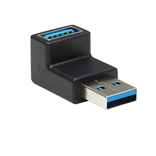 원 Line Description Tripp Lite USB 3.0 Adapter, USB 3.0 초고속 Converter, USB-A M/ F, 90 도 다운 Angle, 블랙 (U324-000-DN)