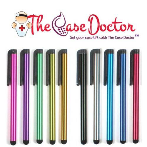 TCD [50 Pack] Colorful Long Metal 정전식 스타일러스 Pens [Universal] 호환가능한 with 올 터치 스크린 디바이스 [Asssorted Colors]