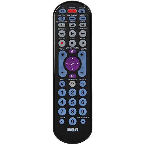 RCA 5-Device 범용 RemoteStreaming 플레이어 and 사운드 바 호환가능한