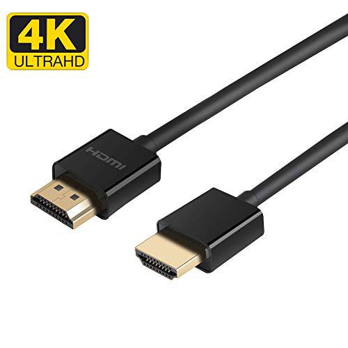 4K 고속 HDMI 케이블 4 Foot, NuNu HDMI 2.0 케이블 for 닌텐도스위치, PS4, PS3, 엑스박스, Laptop, PC, 18Gbps, 4K@60Hz, 3D, Ethernet, ARC, HDR for 플레이스테이션 4 Pro, 엑스박스 One, 엑스박스 360 to TV, 모니터