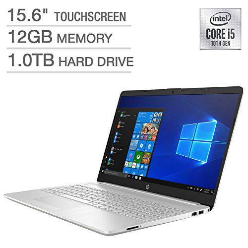 HP 15.6 터치스크린 노트북 - 10 Gen Intel i5-1035G1 12GB SDRAM 1.0TB 5400RPM SATA 하드디스크