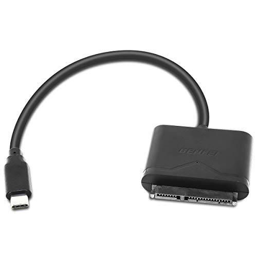 SATA to USB-C 케이블 BENFEI USB-C 썬더볼트 3 to SATA III 하드디스크 어댑터 w UASP 호환가능한 2.5 Inch HDD and SSD for