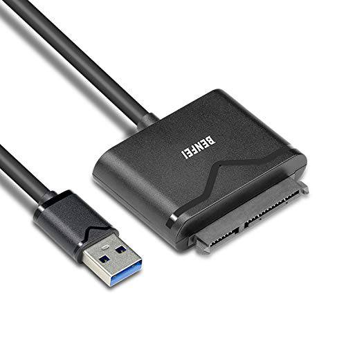 SATA to USB 케이블, Benfei USB 3.0 to SATA III 하드 드라이버 변환기 w/ UASP 호환가능한 for 2.5 inch HDD and SSD