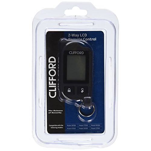 Clifford 7756X 2-Way LCD 리모컨, 원격