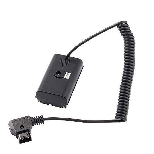 Foto4easy 확장가능 파워 변환기 케이블 for D-tap 커넥터 to NP-F 더미 배터리 NP- F550/ 570/ 750/ 770 NP-F960 NP-F970 to 파워 비디오 LED 조명,라이트 모니터