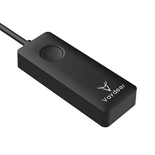 Vaydeer USB Port 마우스 Jiggler 마우스 Mover Drive-Free, with 온/ Off Switch, 시뮬레이션 마우스 움직임 to 방지 The 컴퓨터 from Entering 슬립 Mode，Plug-and-Play