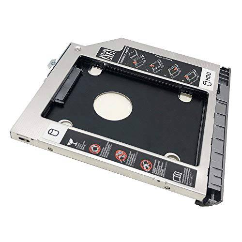 2nd HDD SSD 하드디스크 Optical 베이 프레임 Caddy 어댑터 for HP ProBook 650 645 640 G1 with 베젤 전면 커버 마운팅 브라켓