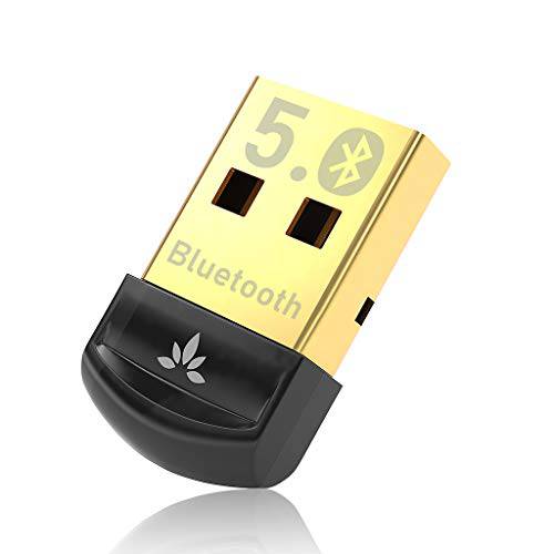 Avantree DG45 블루투스 5.0 USB 어댑터 for 윈도우 PC, 블루투스 동글 for 데스크탑 노트북 컴퓨터, support 블루투스 헤드폰,헤드셋, 스피커, 키보드, 마우스, 프린터, Data 전송,  뮤직&  통화