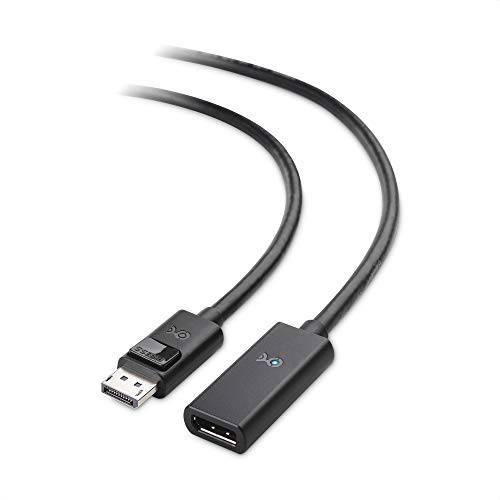 Cable Matters  액티브 DisplayPort,DP to DisplayPort,DP 연장 케이블 젠더 변환 오큘러스 Ri ft S, HTC Vive 프로, 게이밍 모니터 and More in 10 ft/ 3m - 지원 DisplayPort,DP 1.4 8K 60Hz and HDR
