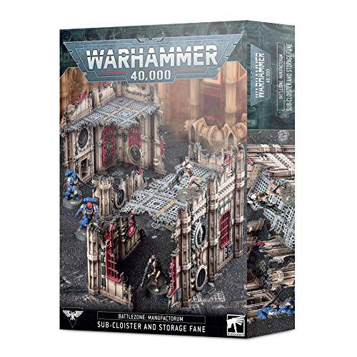 Games Workshop Warhammer 40k - Zone 드 Bataille Manufactorum : Sous-cloitre et Chapelle-depot