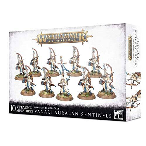 Games Workshop Warhammer AoS - Lumineth Realm-Lords Vanari Auralan Sentinels