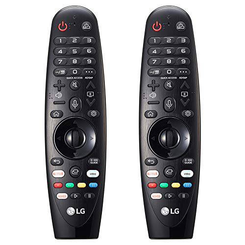 LG MR20GA 2020 TV 매직 리모컨 심, 클릭, 스크롤, and 음성 컨트롤 (2-Pack)