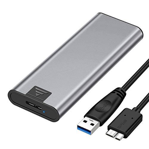 Cablecc 마이크로 USB 3.0 to 80mm 60mm 42mm B/ M-Key M.2 NGFF SATA SSD 인클로저