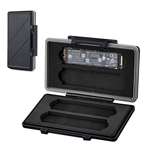4 슬롯 SSD 보호 케이스 스토리지 박스 M.2 2280 SSD Water-Resistant 충격방지