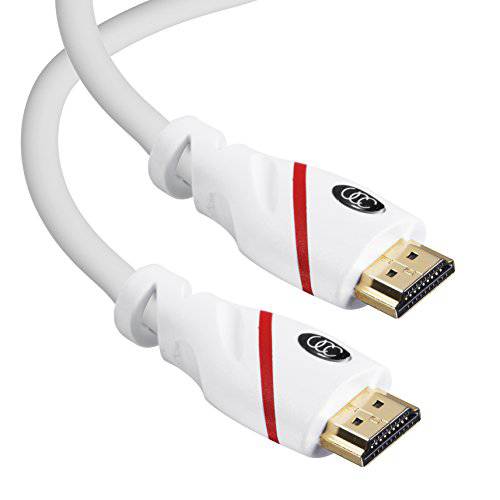 HDMI 케이블 35 ft - 4K 해상도 UHD 2.0b Ready - 지원 이더넷 울트라 HDR 비디오 HD 대역폭 18Gbps - 오디오 리턴 채널 - 35 Feet (10.6 미터) 고속 HDMI 케이블