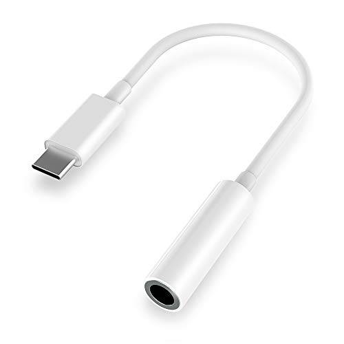 MaximalPower USB C to 3.5mm 잭 디지털 오디오 헤드폰 어댑터 아이패드 프로 2018 구글 픽셀 3/ 3 XL/ 2/ 2 XL 넥서스/ 삼성 S9/ S9+/ S8/ 노트 10 Note10+ 디지털 Type-C 디바이스