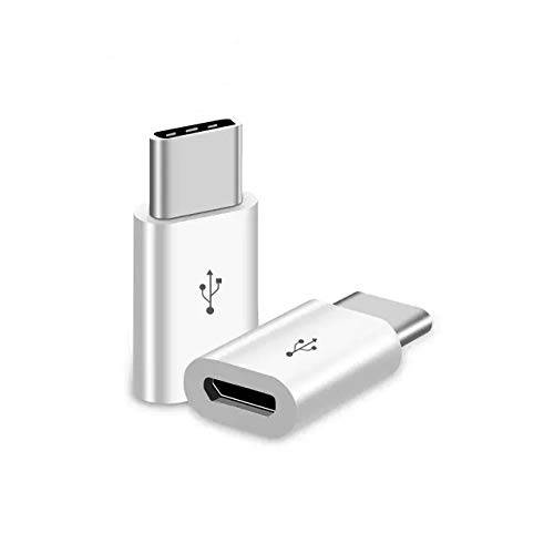 마이크로 USB to USB C 어댑터, USB 타입 C 어댑터, USB 타입 C 어댑터 고속충전 호환가능한 삼성 갤럭시 S10 S9 S8 플러스 노트 9 8, LG V30 G5 G6, Moto Z Z2, More