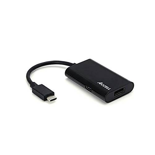 Accell USB-C to USB-A 3.0 어댑터 USB-C Upstream 충전 포트